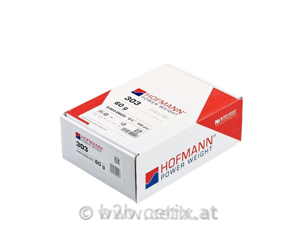 HOFMANN - Klebegewichte - Typ 303 (60g),5mm/100 Stück