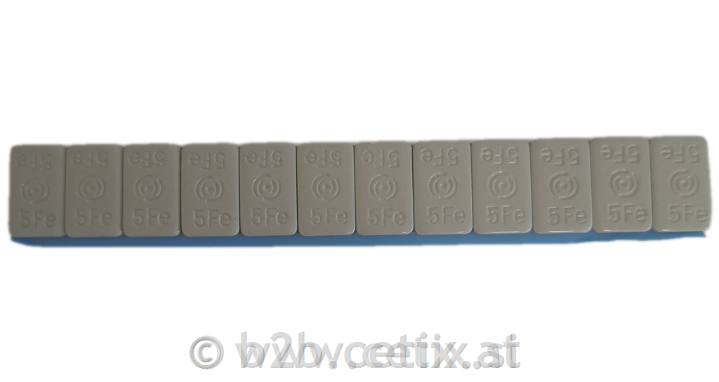 Lepljive uteži za osebna vozila – Clean Performance, sive, 60 g
