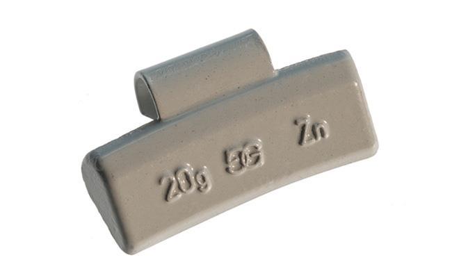 GOMER - Auswuchtgewichte für Alufelgen,Zink, 10g