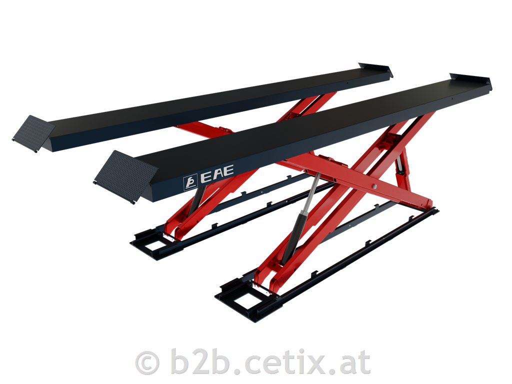 EAE HX150 - škarjasto dvigalo za težka bremena 15t